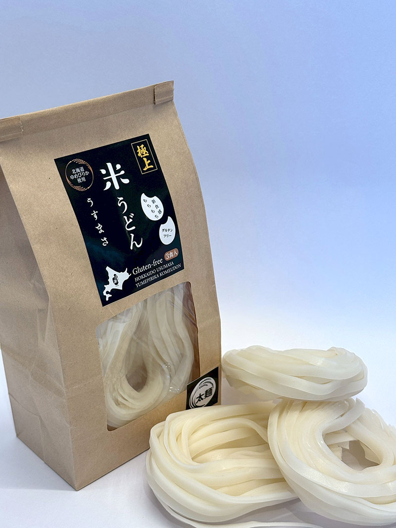 米うどん<br>パッケージ入り3食